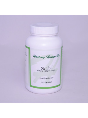 Acidoll, (Betaine HCl plus Pepsin) 100 capsules