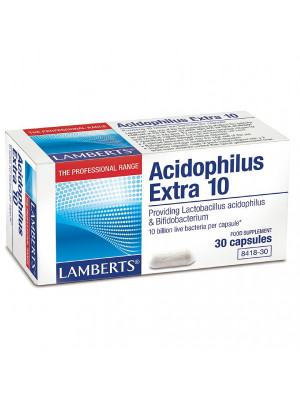 Acidophilus Extra 10 (Lamberts), 30 Capsules