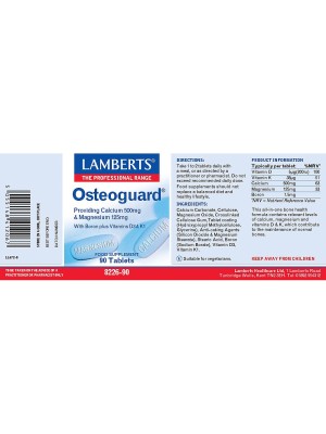 Osteoguard ® For Bone Health (Lamberts),  90 tablets