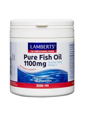 Pure Fish Oil 1100mg (Lamberts), 120 Capsules