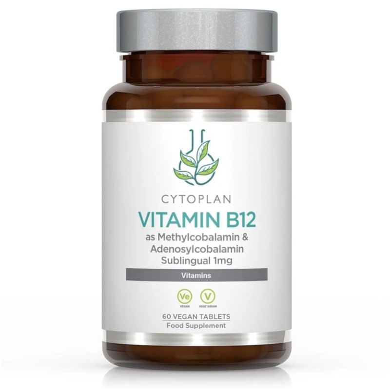 Cytoplan Vitamin B12 500μg 60 Sublingual Tablets