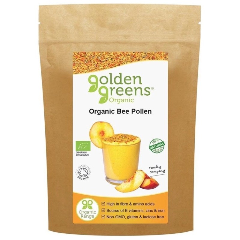 Golden Greens Organic Bee Pollen 200g