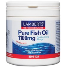 Lamberts Pure Fish Oil 1100mg 120 Capsules