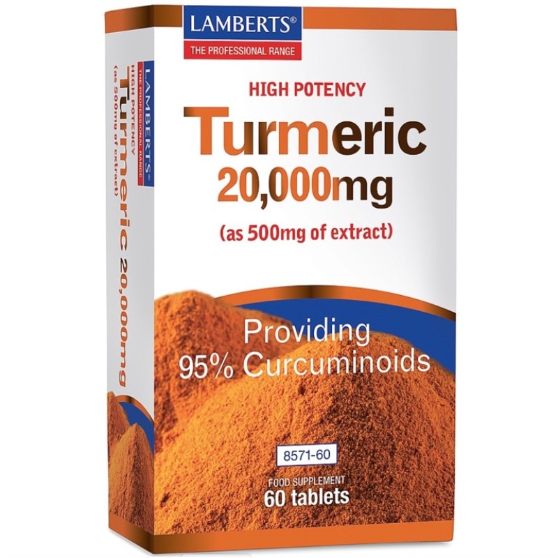 Lamberts Turmeric 20,000mg 60 Tablets